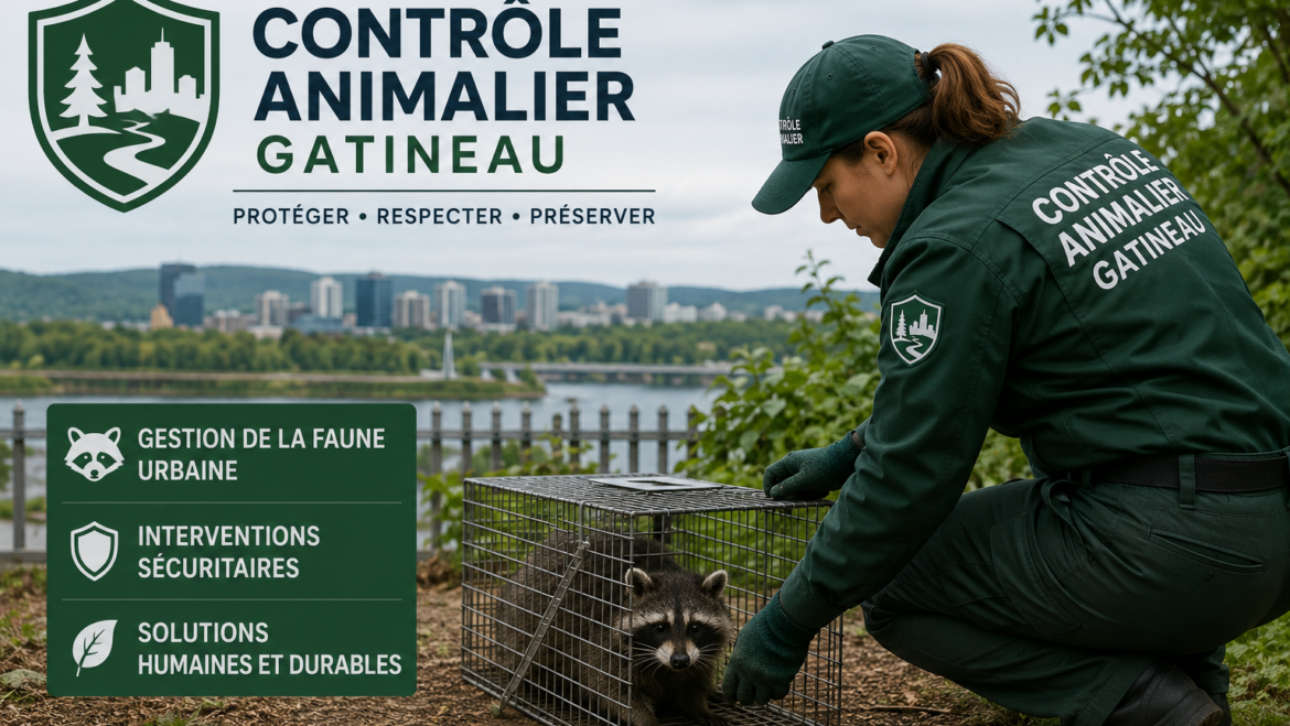 Contrôle Animalier Gatineau : Assurer la Sécurité des Communautés et la Protection de la Faune Locale