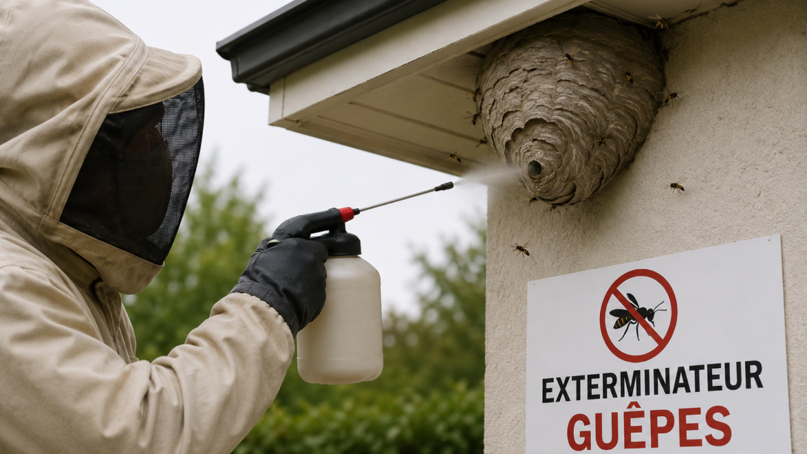 Exterminateur Guêpes : Une Protection Professionnelle Pour Votre Maison et Votre Famille