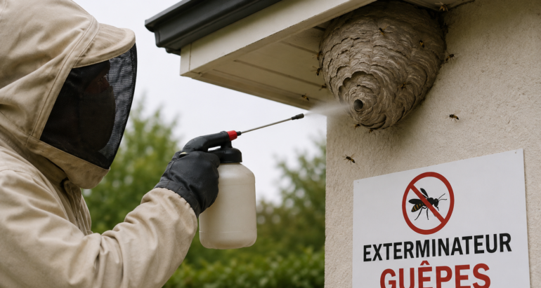Exterminateur Guêpes : Une Protection Professionnelle Pour Votre Maison et Votre Famille