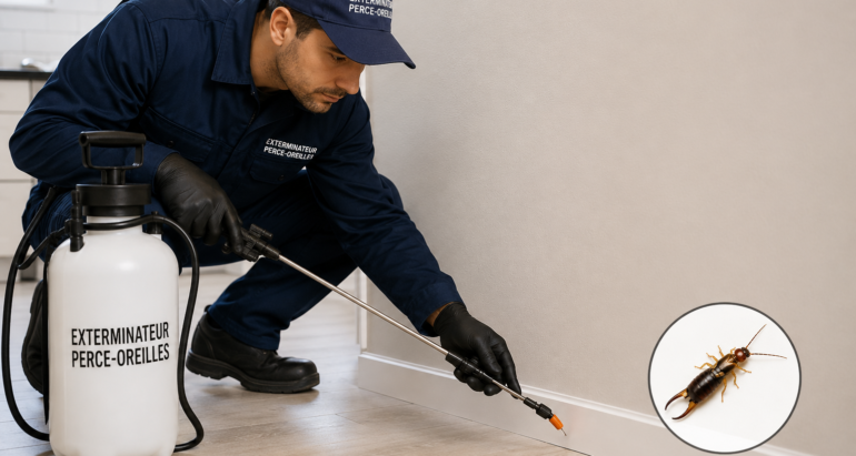Exterminateur Perce-Oreilles : La Solution Professionnelle Pour Éliminer une Infestation